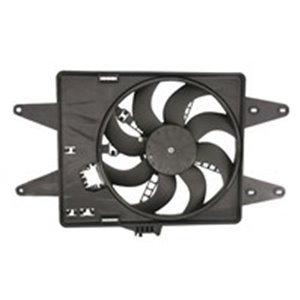 NISSENS 85133 - Radiator fan (with housing) fits: FIAT DOBLO, DOBLO/MINIVAN 1.6/1.6CNG 10.01-