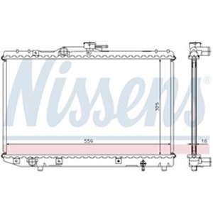 NIS 64773 Mootori radiaator (koos esimeste sobivate elementidega) sobib: TO