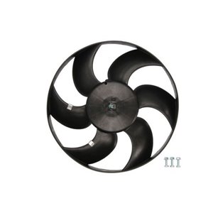 THERMOTEC D8C006TT - Radiator fan fits: CITROEN BERLINGO, BERLINGO/MINIVAN, XSARA, ZX; PEUGEOT 306, PARTNER, PARTNER/MINIVAN 1.1
