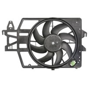 NRF 47642 - Radiator fan (with housing) fits: FORD ESCORT CLASSIC, ESCORT V, ESCORT VI; TOYOTA COROLLA 1.4-1.9D 07.90-11.01