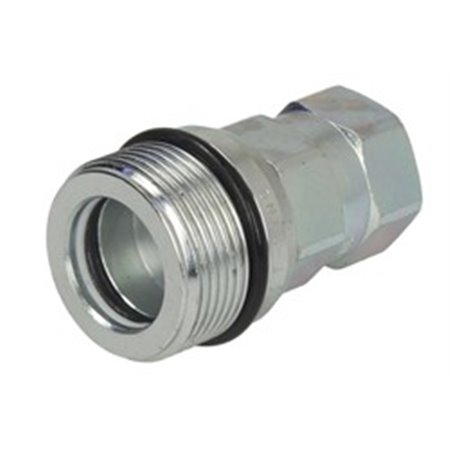FASTER CVC080/2215 F - Hydraulic coupler socket, connection size: 1/2inch, thread size M22/1,5mm 50l/min. iSO standard: 20252