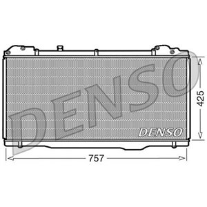 DRM23023 Radiaator,mootorijahutus DENSO - Top1autovaruosad