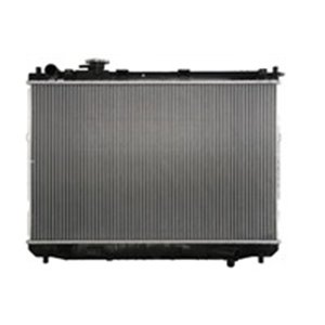 NISSENS 66637 - Engine radiator fits: KIA CARENS II 1.6/1.8 07.02-