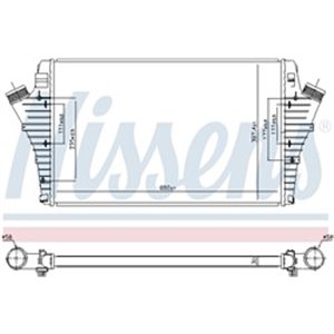 NIS 96647 Vahejahuti sobib: CADILLAC BLS FIAT CROMA OPEL SIGNUM, VECTRA C