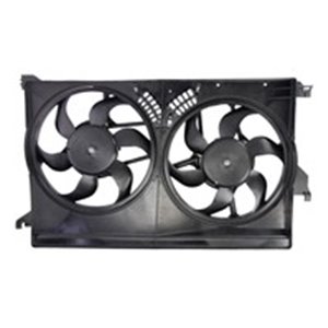 NISSENS 85578 - Radiator fan (with housing) fits: FIAT CROMA 2.4D 06.05-