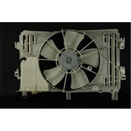 TYC 836-0013 - Radiator fan (with housing) fits: AUDI COUPE B3 TOYOTA COROLLA, COROLLA VERSO 1.4-2.8 08.91-03.09