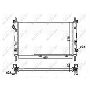 509528A Kylare, motorkylning NRF - Top1autovaruosad