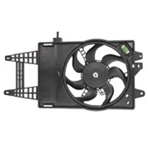 NRF 47522 - Radiator fan (with housing) fits: FIAT IDEA, PUNTO; LANCIA MUSA, YPSILON 1.4/1.4LPG 09.03-