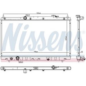 NISSENS 681375 - Engine radiator fits: HONDA ACCORD IX 3.5 09.12-