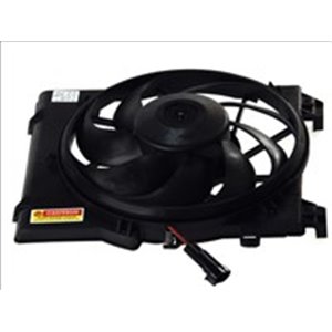 TYC 825-0001 - Radiator fan (with housing) fits: OPEL COMBO TOUR, COMBO/MINIVAN, CORSA C 1.0-1.8 09.00-