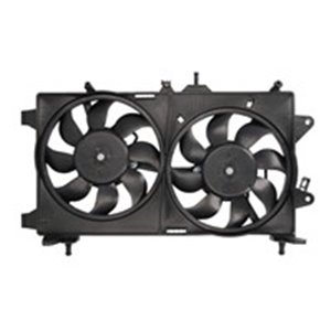 NRF 47615 - Radiator fan (with housing) fits: FIAT IDEA, PUNTO; LANCIA MUSA, YPSILON 1.3D 06.03-