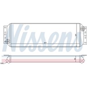 90730 Öljynjäähdytin, moottoriöljy NISSENS - Top1autovaruosad