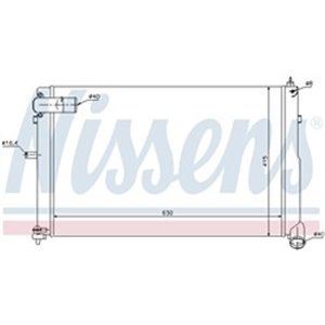 61308 Kylare, motorkylning NISSENS - Top1autovaruosad