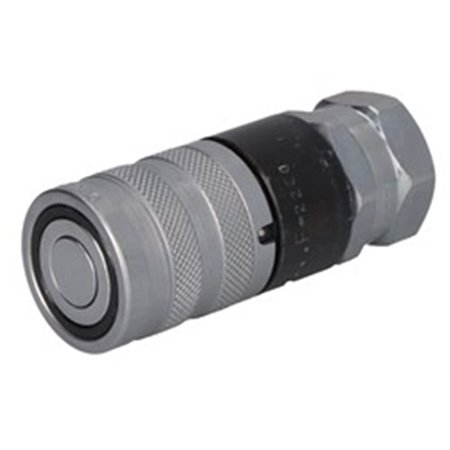 FASTER FSH06 38GAS F - Hydraulic coupler socket 3/8inch BSPP (slotted) 50l/min. iSO standard: 16028