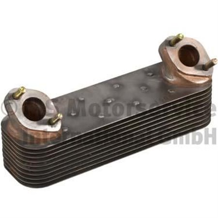20 1902 28760 Oil cooler (78x111x111/250mm, number of ribs: 10) fits: MAN E2000