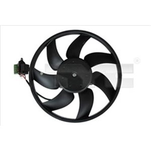 TYC 837-0050 - Radiator fan fits: SEAT MII; SKODA CITIGO; VW LOAD UP, UP! 1.0/1.0CNG/Electric 08.11-