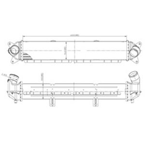 NRF 309060 - Intercooler fits: HYUNDAI I30; KIA CEED, PROCEED, XCEED 1.0 11.16-