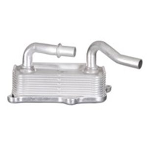 NRF 31182 - Oil cooler (with gaskets; with seal) fits: MERCEDES C (CL203), C T-MODEL (S202), C T-MODEL (S203), C (W202), C (W203