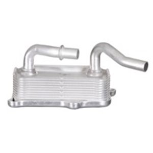 NRF 31182 Oil cooler (with gaskets with seal) fits: MERCEDES C (CL203), C 