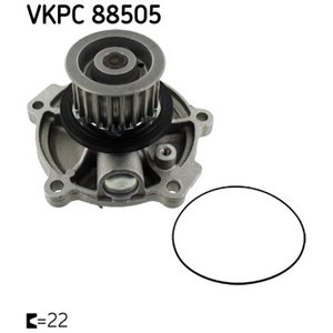 VKPC 88505 Vattenpump, motorkylning SKF - Top1autovaruosad