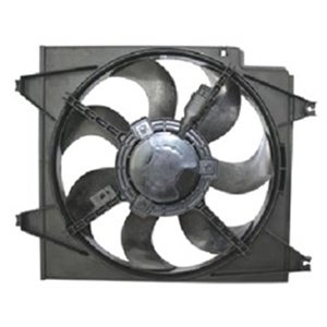 NRF 47600 - Radiator fan (with housing) fits: KIA CARENS II 2.0D 07.02-