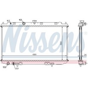 NIS 67348A Mootori radiaator sobib: NISSAN PRIMERA 1.9D 08.02 