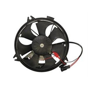 POLTIMBER PTK6 - Radiator fan fits: PEUGEOT 407, 607 2.0D/2.2D/2.7D 02.00-