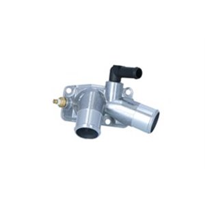 NRF 725112 - Cooling system thermostat (92°C, in housing) fits: OPEL OMEGA B, VECTRA B 2.0D/2.2D 11.96-07.03
