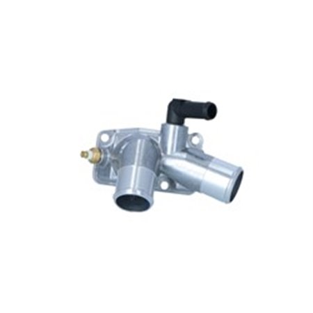 NRF 725112 - Cooling system thermostat (92°C, in housing) fits: OPEL OMEGA B, VECTRA B 2.0D/2.2D 11.96-07.03