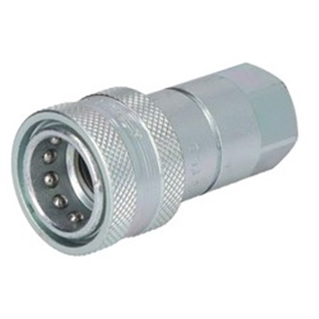 NV 14-38SAE F Hydraulic coupler socket, connector type: offset sleeve, connecti
