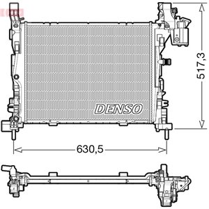 DENSO DRM23062 - Engine radiator fits: RENAULT KANGOO EXPRESS Electric 10.11-