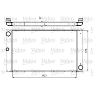 735475 Radiaator,mootorijahutus VALEO - Top1autovaruosad