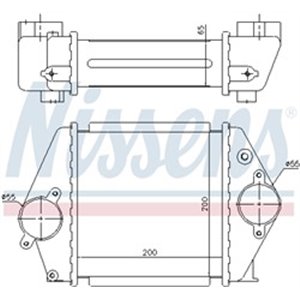 96570 Kompressoriõhu radiaator NISSENS - Top1autovaruosad