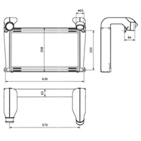 30099 Charge Air Cooler NRF