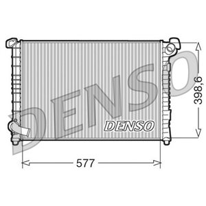 DENSO DRM05101 - Engine radiator  Manual  - Top1autovaruosad