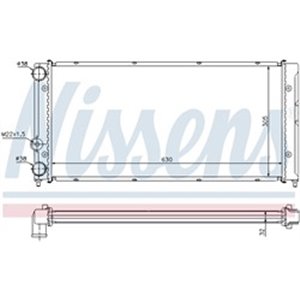 NIS 65236 Mootori radiaator sobib: VW PASSAT B3/B4 1.8/2.8 08.88 05.97