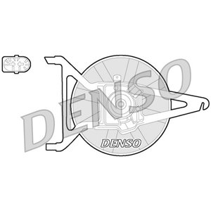 DENSO DER21020 - Radiator fan fits: CITROEN AX, SAXO; PEUGEOT 106 I, 106 II 1.0-1.6 07.86-07.04