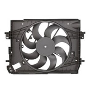 NISSENS 85892 - Radiator fan (with housing) fits: DACIA DOKKER, DOKKER EXPRESS/MINIVAN, DUSTER, DUSTER/SUV, LODGY, LOGAN II, LOG