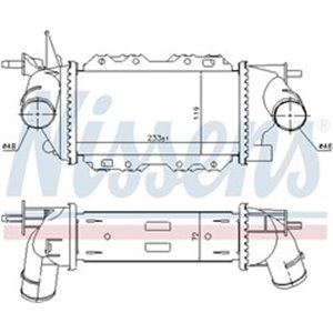 96772 Charge Air Cooler NISSENS - Top1autovaruosad