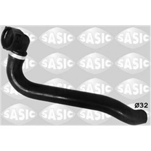 SASIC 3406121 - Cooling system rubber hose bottom (32mm) fits: FIAT BRAVO II; LANCIA DELTA III 1.4/1.6D 09.07-12.14