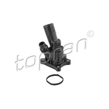 HANS PRIES 630 306 - Cooling system thermostat (90°C, in housing) fits: VOLVO S60 II, S80 II, S90 II, V40, V60 I, V60 II, V90 II