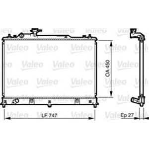 735577 Radiaator,mootorijahutus VALEO - Top1autovaruosad