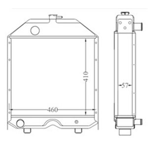 530003 Radiaator,mootorijahutus NRF - Top1autovaruosad