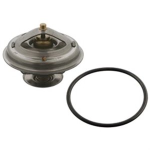 FEBI 12193 - Cooling system thermostat (80°C) fits: BMW 3 (E36), 5 (E34), 5 (E39), 7 (E38); LAND ROVER RANGE ROVER II; OPEL OMEG