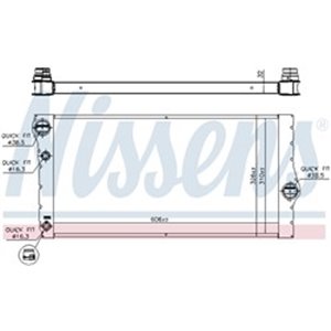 NIS 60769 Mootori radiaator ((EN) with one stub pipe: use plug 11 53 1 439 