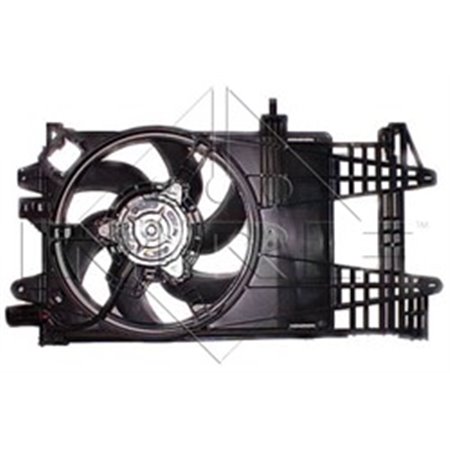 NRF 47249 - Radiator fan (with housing) fits: FIAT PUNTO 1.2 09.99-12.10