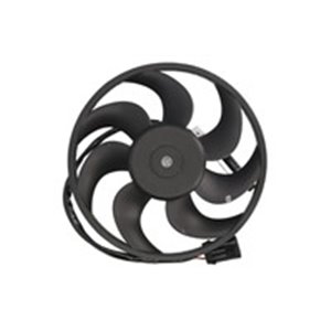 NRF 47206 - Radiator fan (with housing) fits: AUDI A4 B5, A6 C4, A6 C5, A8 D2, ALLROAD C5 2.4-6.0 12.95-08.05