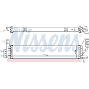 NIS 606793 Engine radiator fits: DACIA DOKKER, DOKKER EXPRESS/MINIVAN, DUSTE