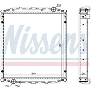 62876A Radiator, engine cooling NISSENS - Top1autovaruosad