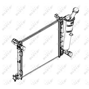 58433 Radiaator,mootorijahutus NRF - Top1autovaruosad